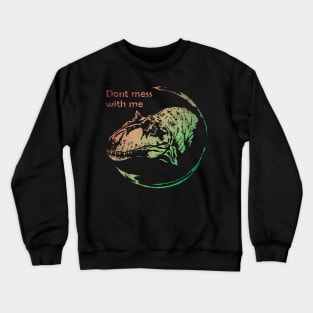 Allosaurus Jurassic Dinosaur Vintage Crewneck Sweatshirt